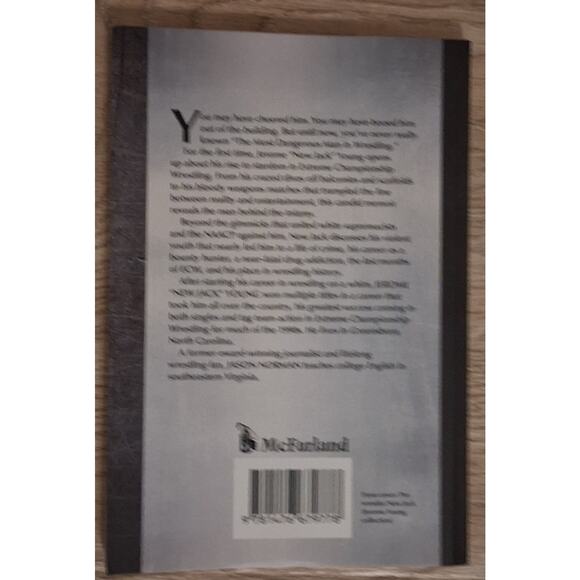 New Jack ECW Hardcore Legend Memoir Of A Pro Wrestling Extremist Signed Book - Picture 3 of 3